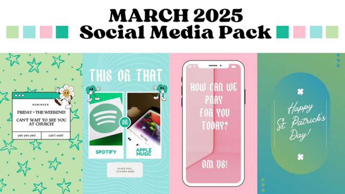 Spring 2025 Social Media Pack image number null